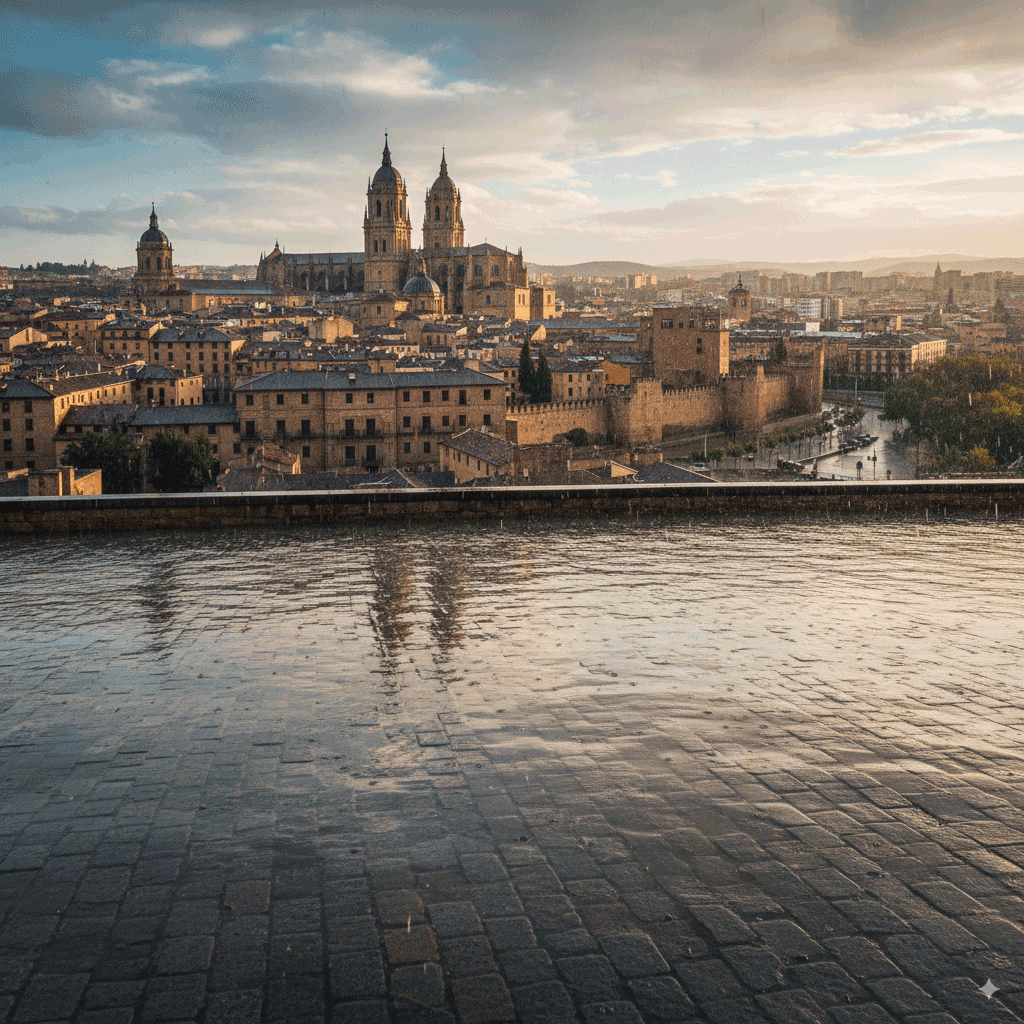 Humedades en Salamanca - Hero - Vista de Salamanca, España